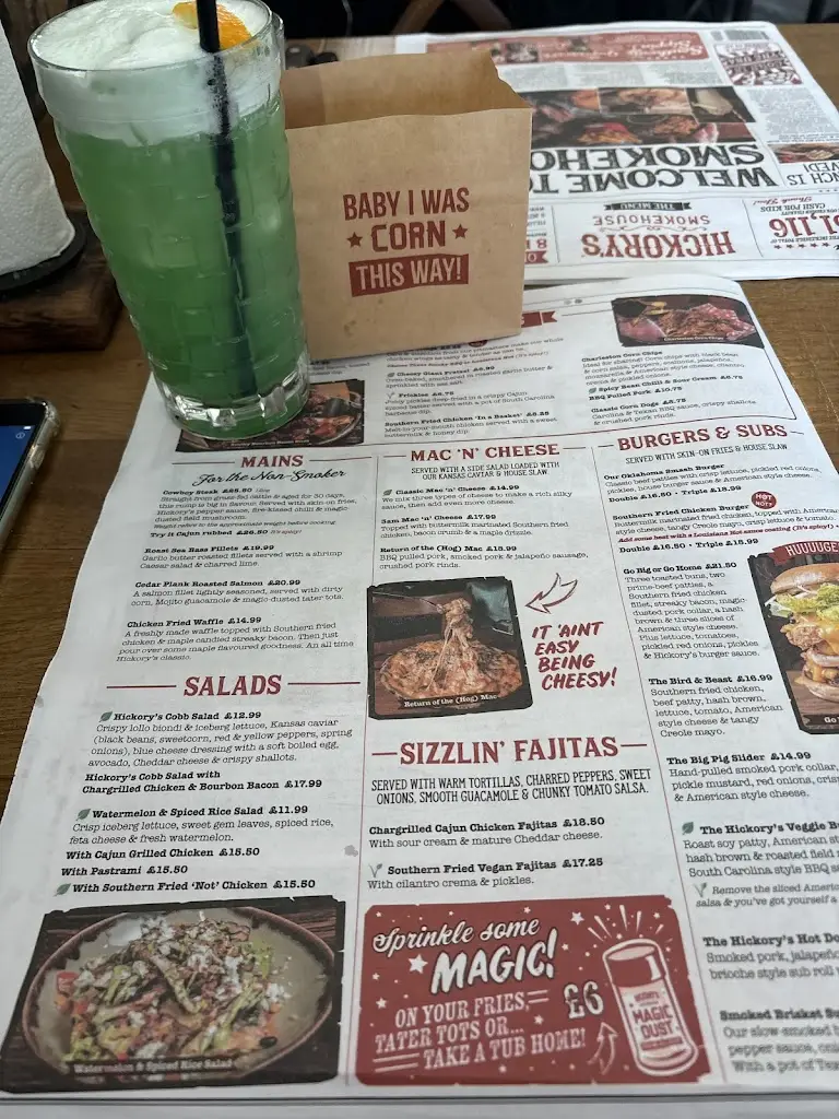 Menu_Hickory's - Burton Green_Balsall Common_image_4