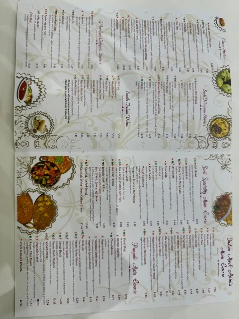 Menu_Ram's Pure Vegetarian Restaurant_Kenton_image_2