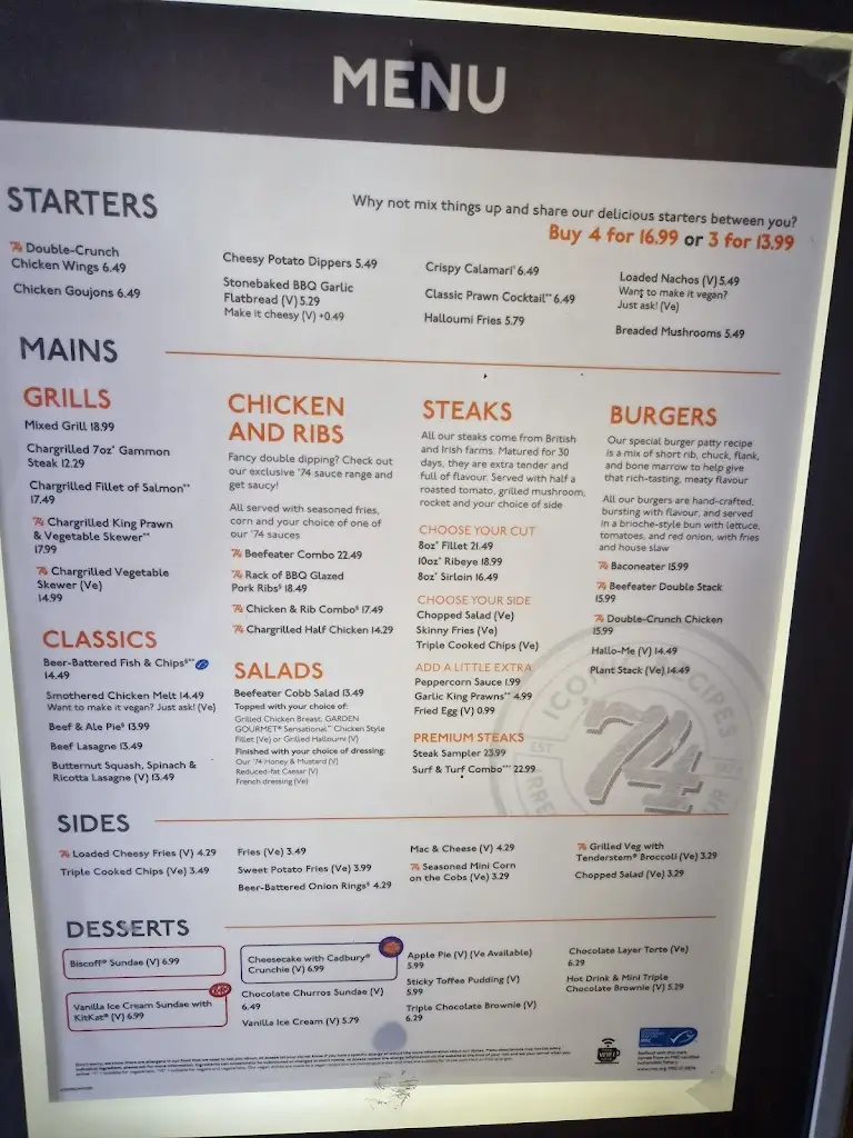 Menu_Travellers Rest Beefeater_Kenton_image_1