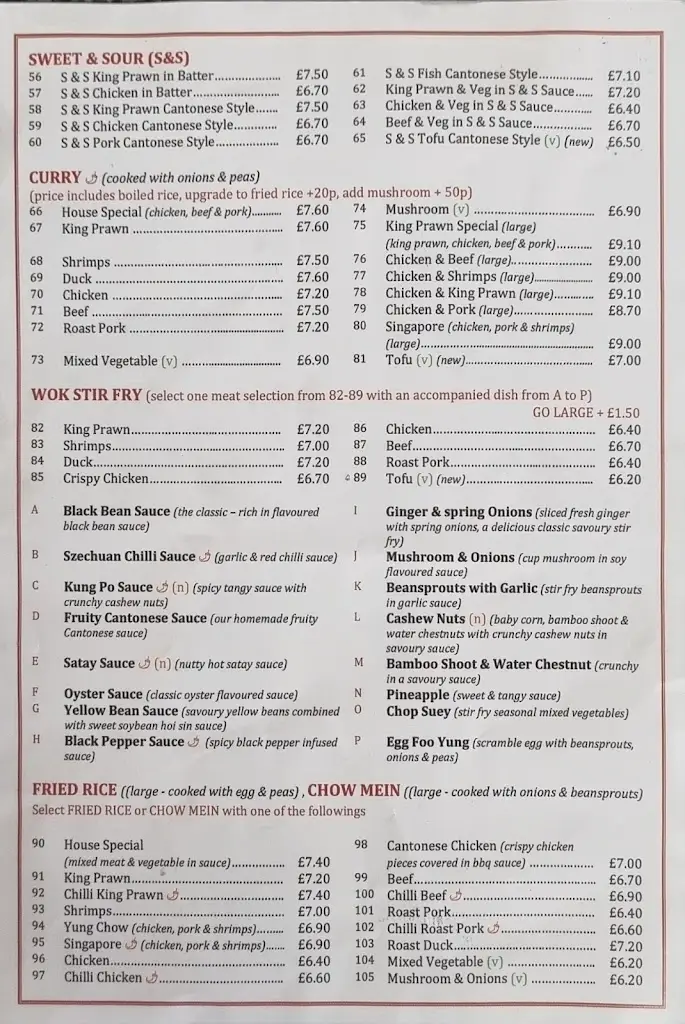 Menu_Oriental Express_Balsall Common_image_1