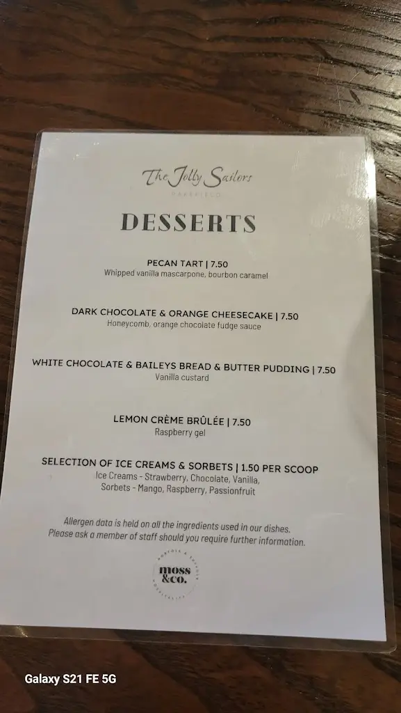 Menu_The Jolly Sailors_Kessingland_image_3