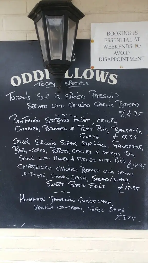 Menu_The Oddfellows Arms_Kessingland_image_2