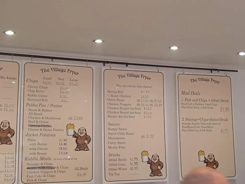 Menu_The Village Fryer_Kessingland_image_3