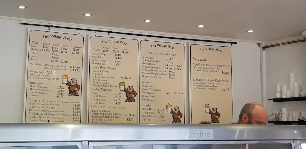 Menu_The Village Fryer_Kessingland_image_4