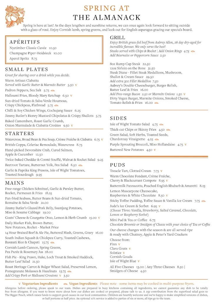 Menu_The Almanack_Kenilworth_image_2