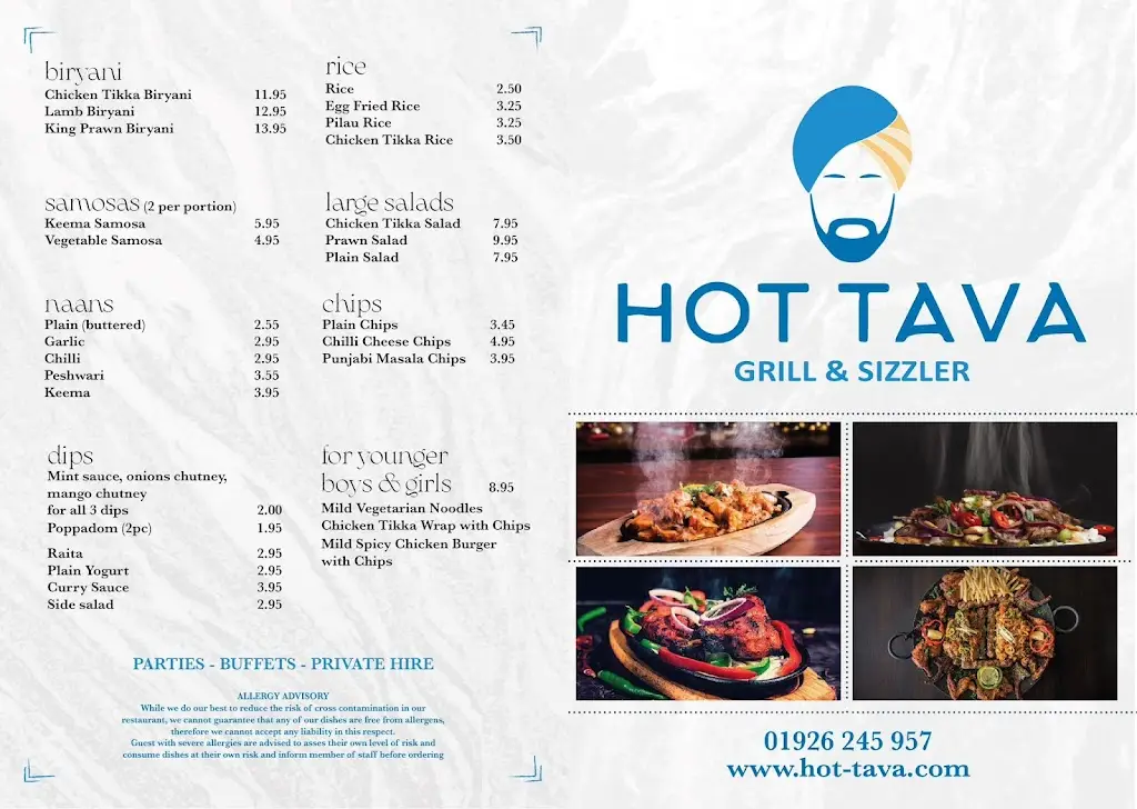 Menu_Hot Tava Grill and Sizzler_Kenilworth_image_2