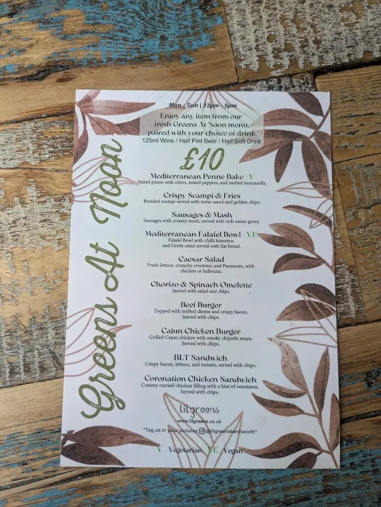 Menu_Lil Greens_Kenilworth_image_2