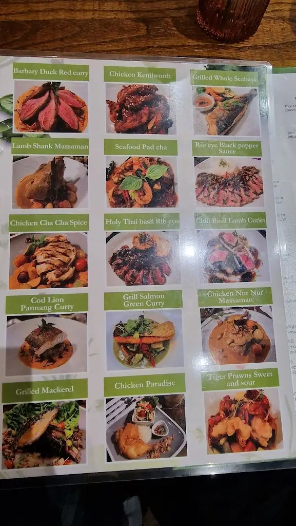 Menu_Nur Nur Paradise_Kenilworth_image_1