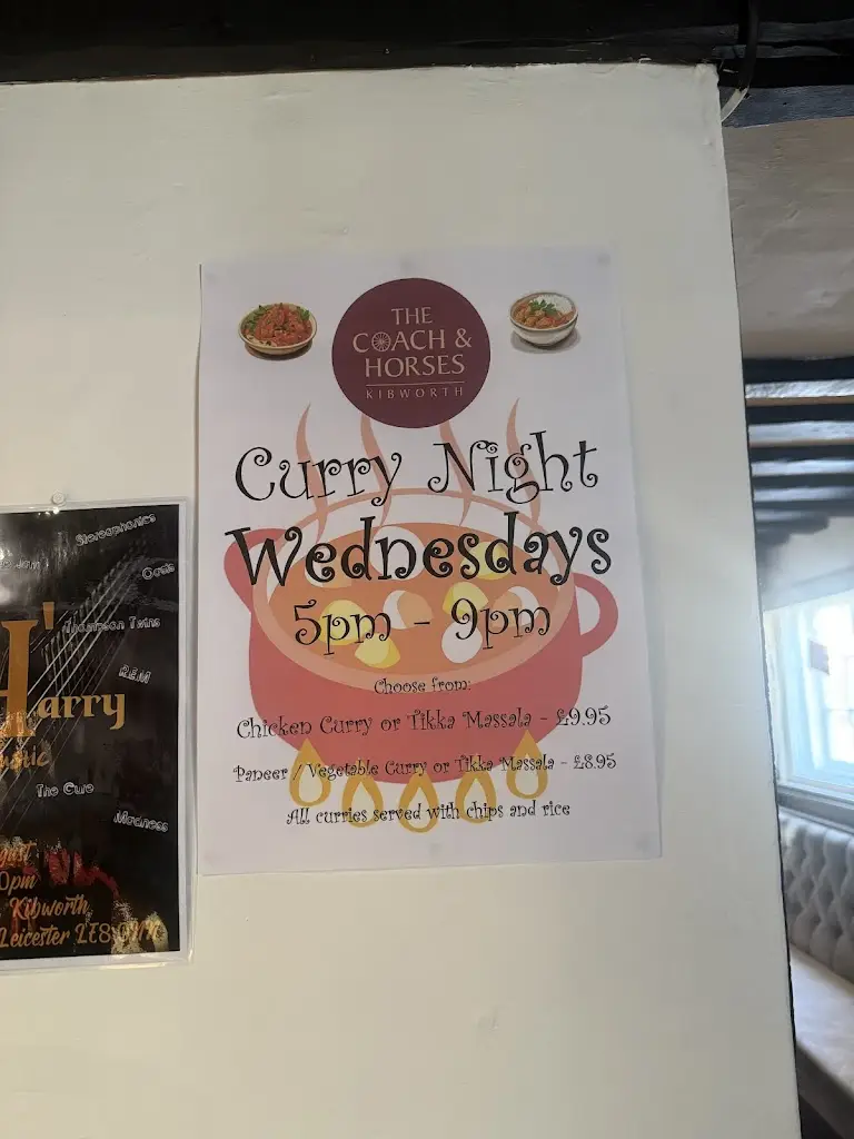 Menu_Coach & Horses kibworth_Kibworth Harcourt_image_1