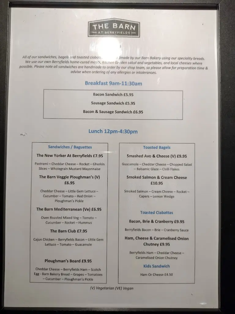 Menu_The Barn At Berryfields_Balsall Common_image_4