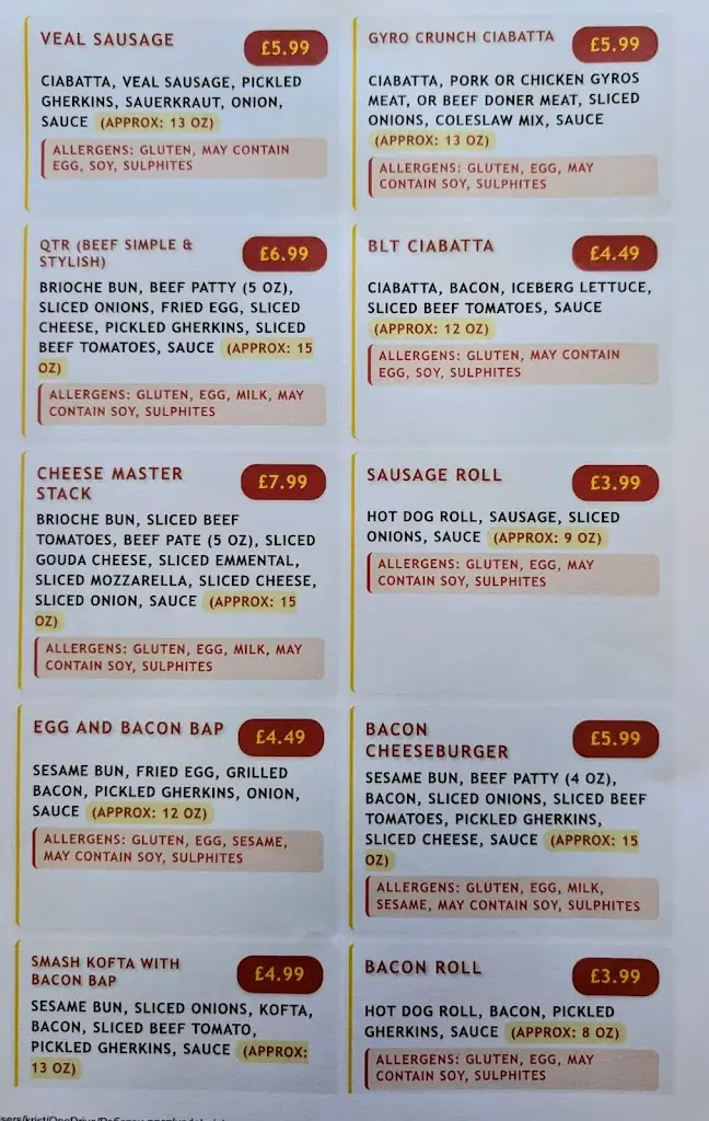 Menu_Odd Fancy Kitchen_Kibworth Harcourt_image_2