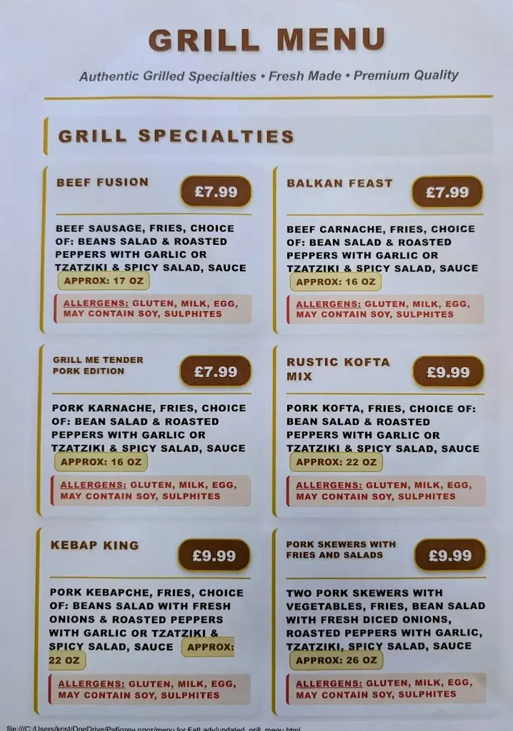 Menu_Odd Fancy Kitchen_Kibworth Harcourt_image_4