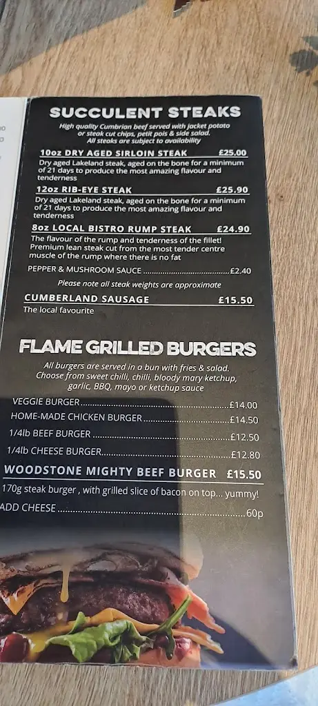 Menu_Woodstone Pizza & Flamegrill Keswick_Keswick_image_3
