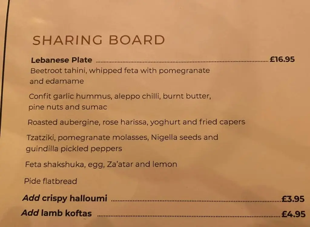 Menu_The George at Kilsby_Kilsby_image_4