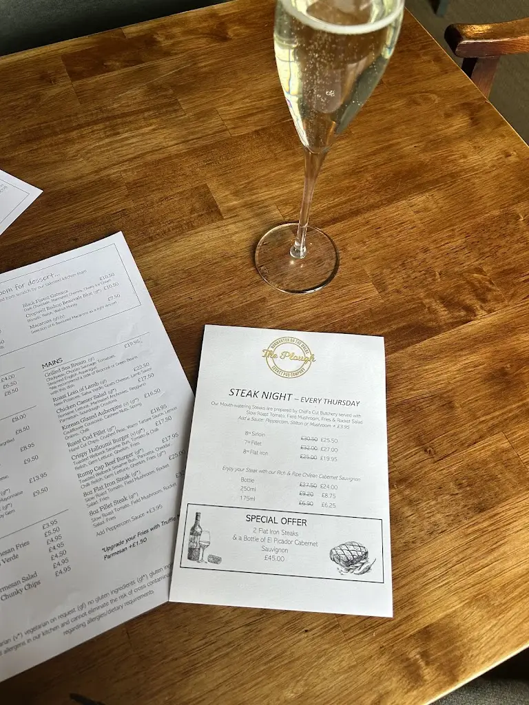 Menu_The Plough At Normanton_Keyworth_image_3