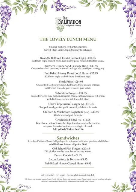 Menu_The Salutation_Keyworth_image_2