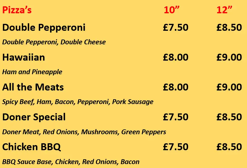 Menu_Keyworth Fish Bar_Keyworth_image_2