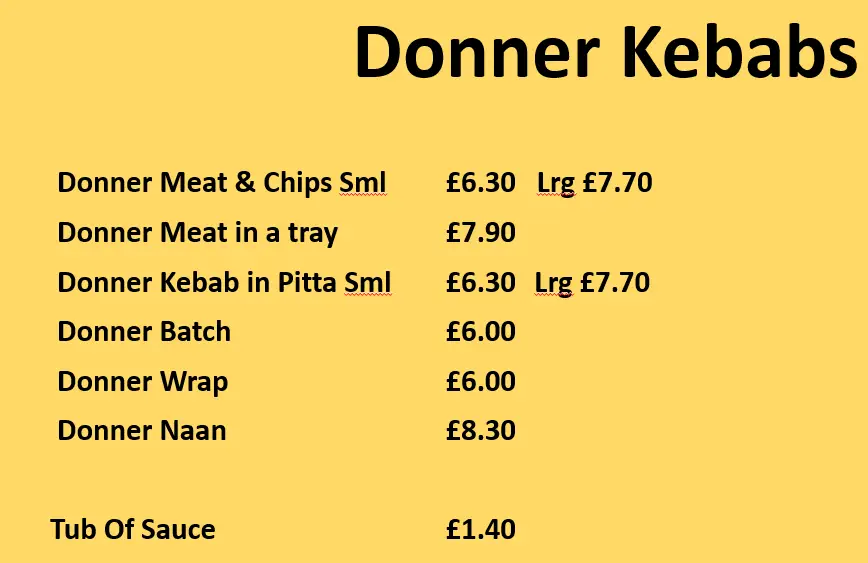 Menu_Keyworth Fish Bar_Keyworth_image_3