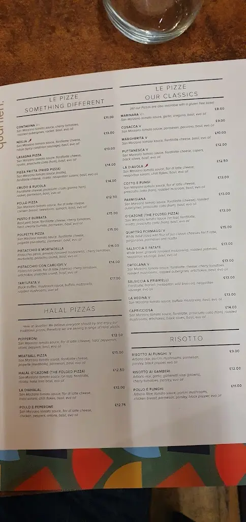 Menu_Quartieri italian restaurant_Kilburn_image_3