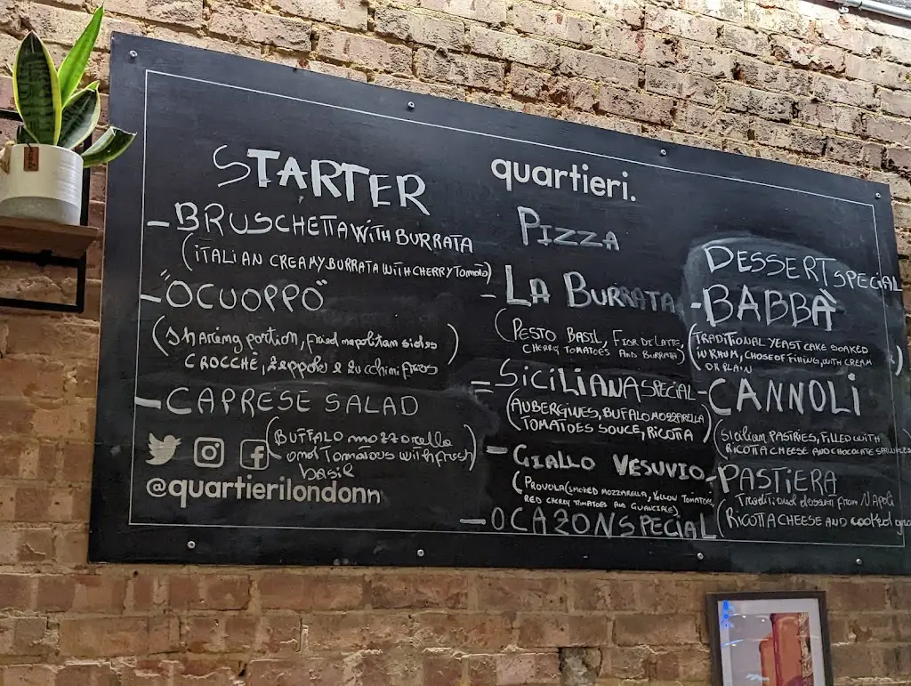 Menu_Quartieri italian restaurant_Kilburn_image_4