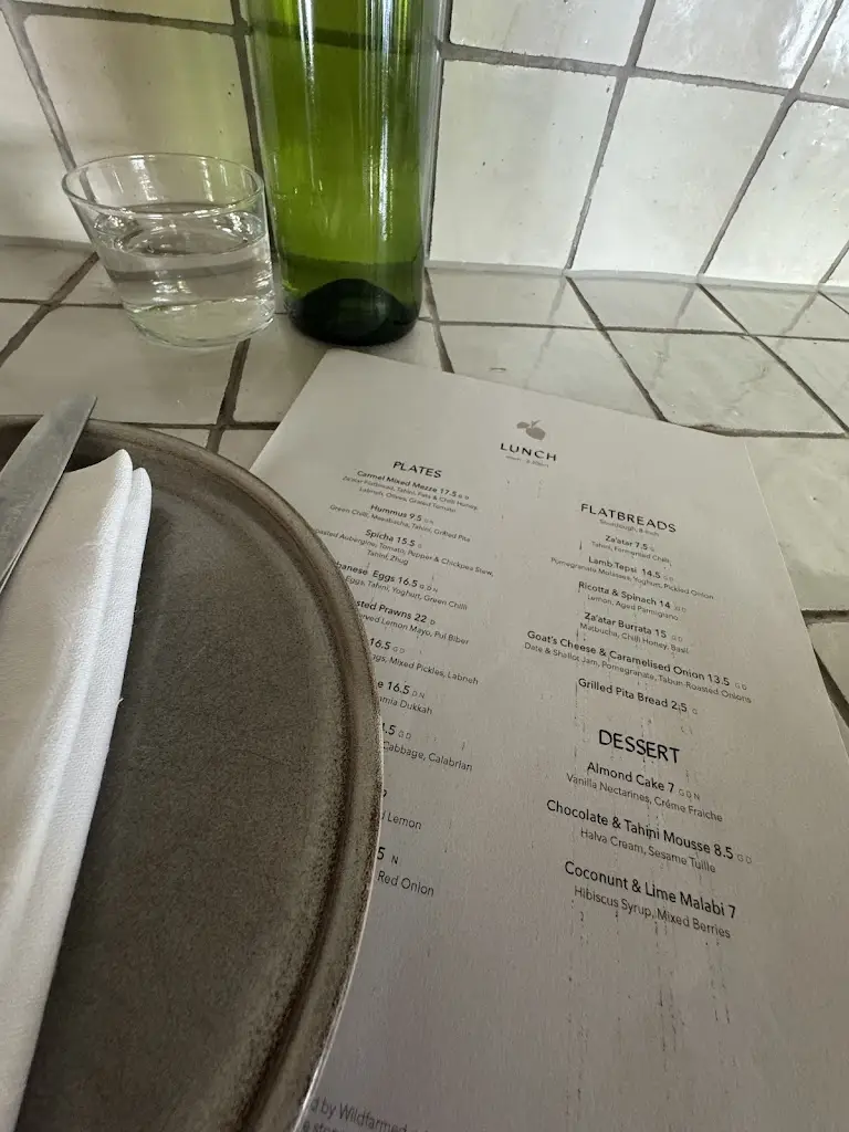 Menu_Carmel Queen's Park_Kilburn_image_4