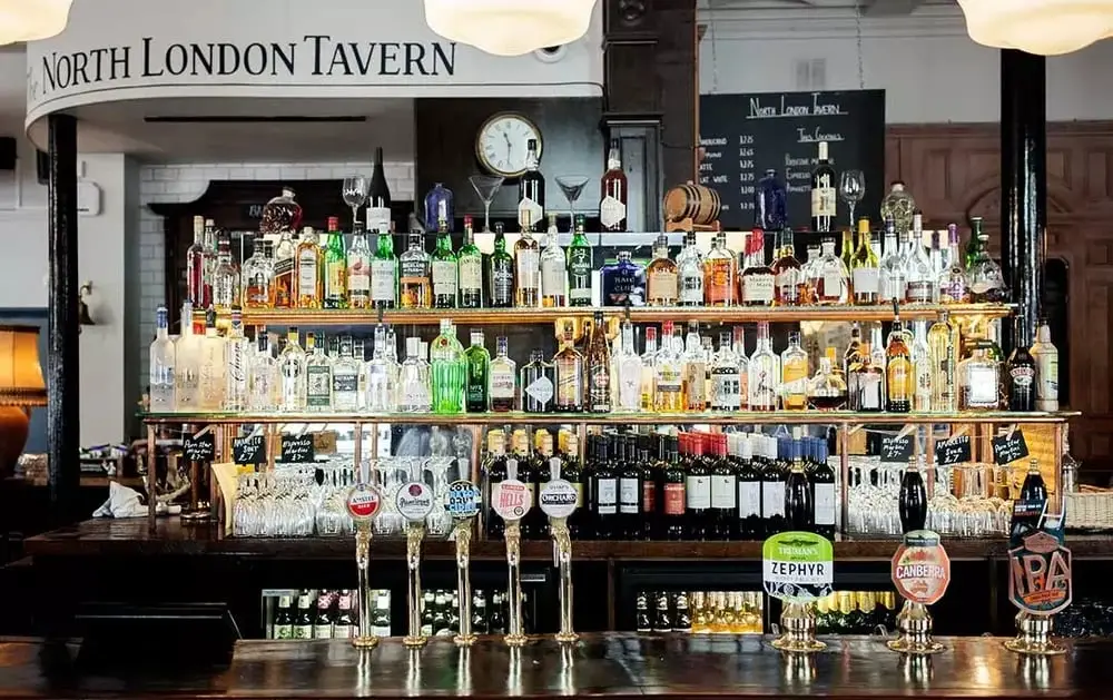 The North London Tavern restaurant in Kilburn