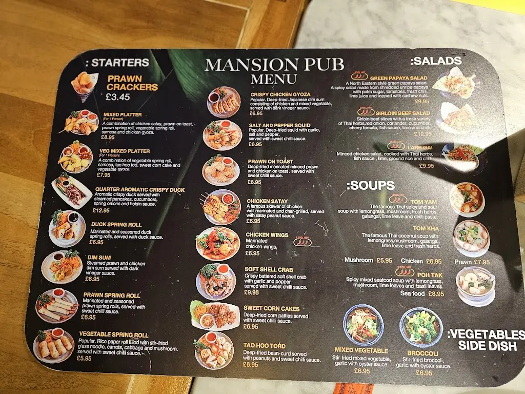 Menu_The Mansion Pub_Kennington_image_2