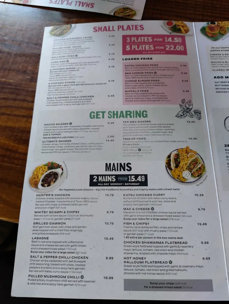 Menu_The Swan_Abbots Langley_image_4