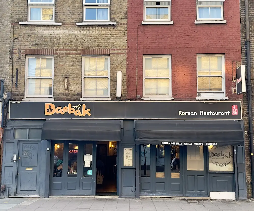 Daebak restaurant in Kennington