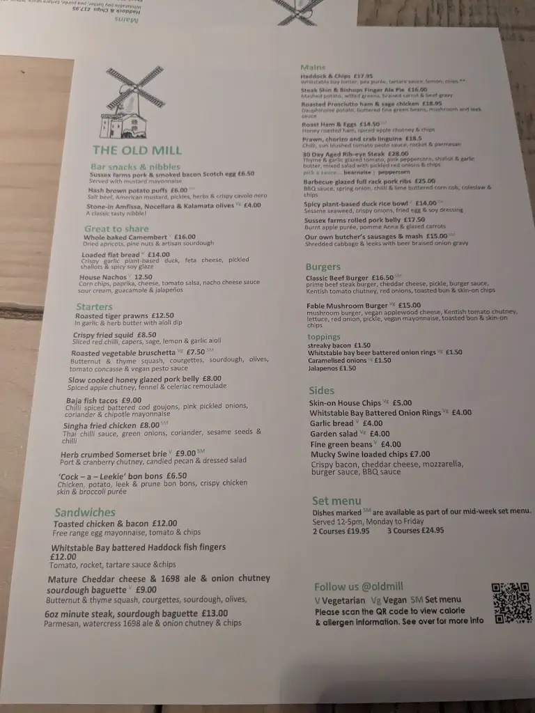 Menu_Old Mill_Kennington_image_3