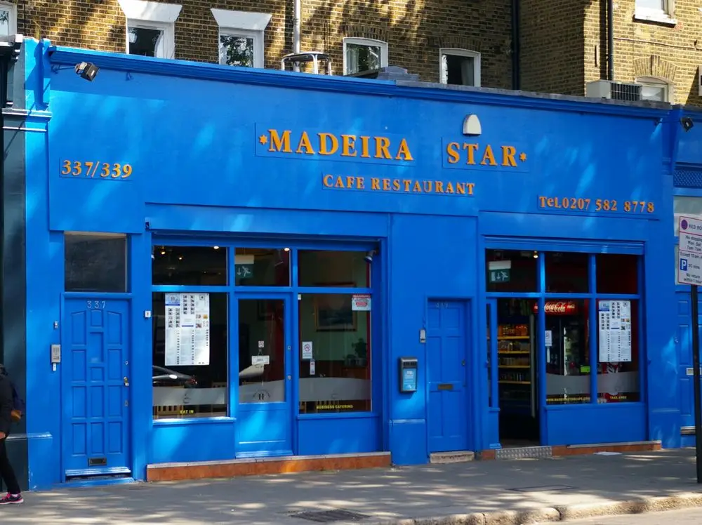 Madeira Star restaurant in Kennington