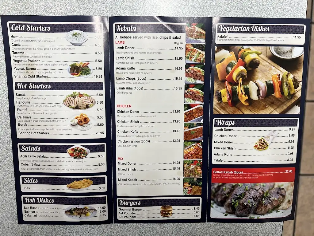 Menu_Kennington Lane Kebab_Kennington_immagine_2