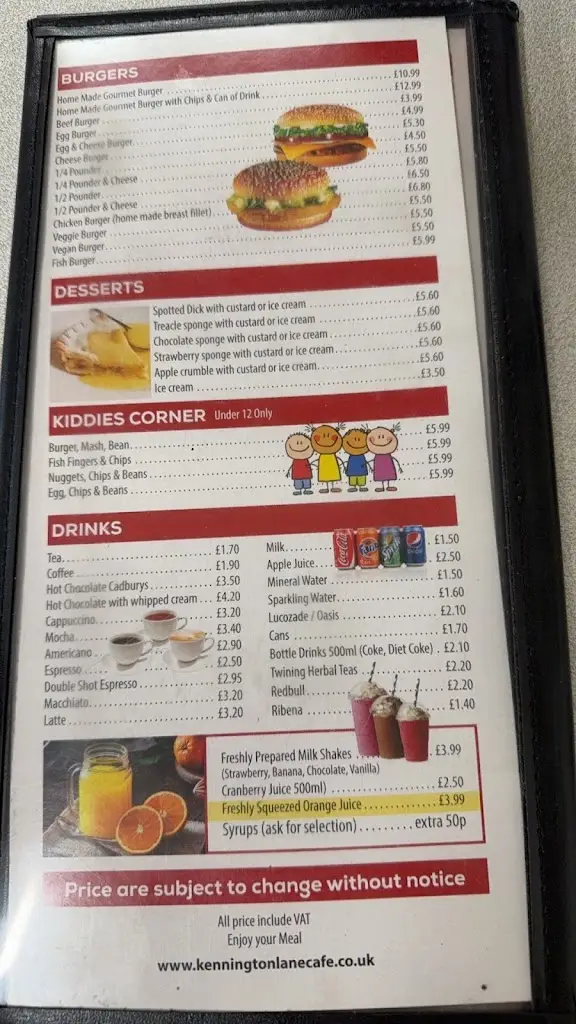 Menu_Kennington Lane Kebab_Kennington_immagine_4