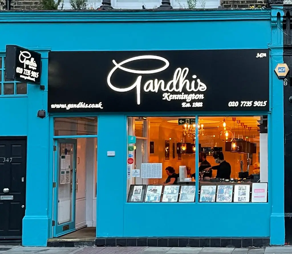 Gandhi's restaurant in Kennington