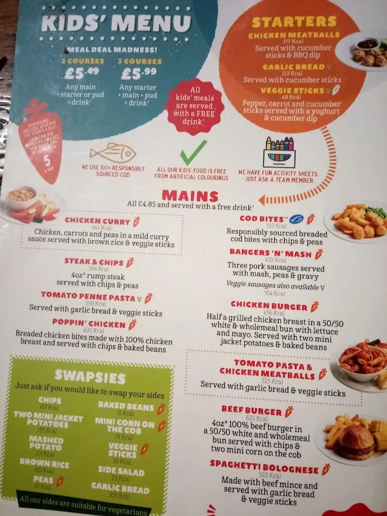 Menu_The Cricketers Beefeater_Bagshot_image_1