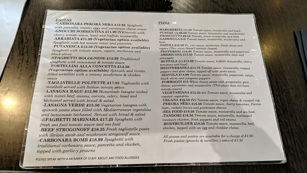 Menu_Ristorante La Nonna_Kendal_image_2