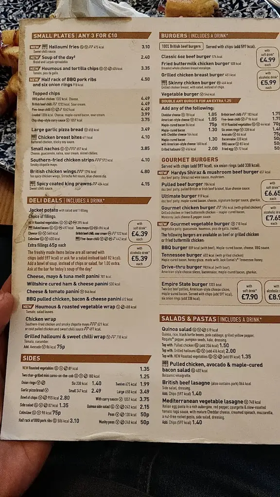 Menu_The Miles Thompson_Kendal_image_3