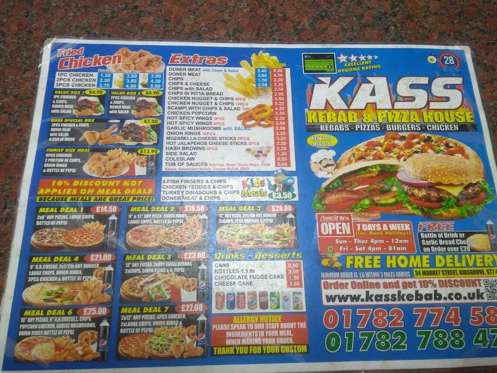 Menu_Kass Kebab House_Kidsgrove_image_1