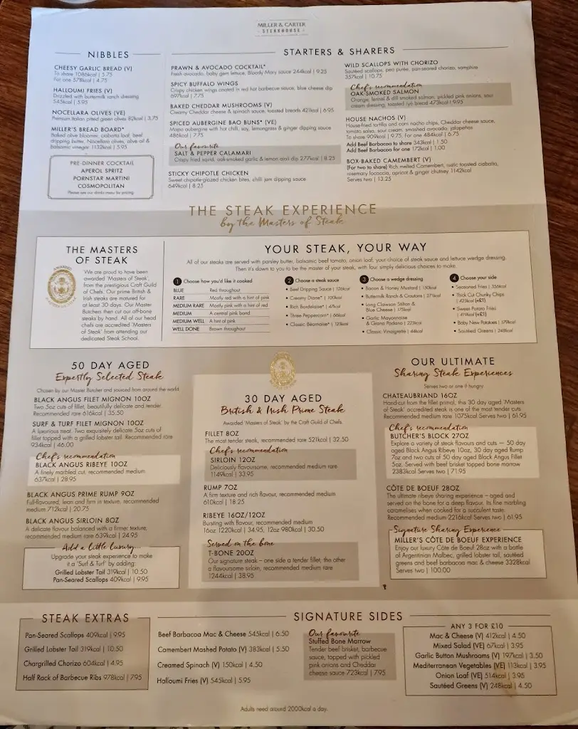 Menu_Miller & Carter Talke_Kidsgrove_imagen_2