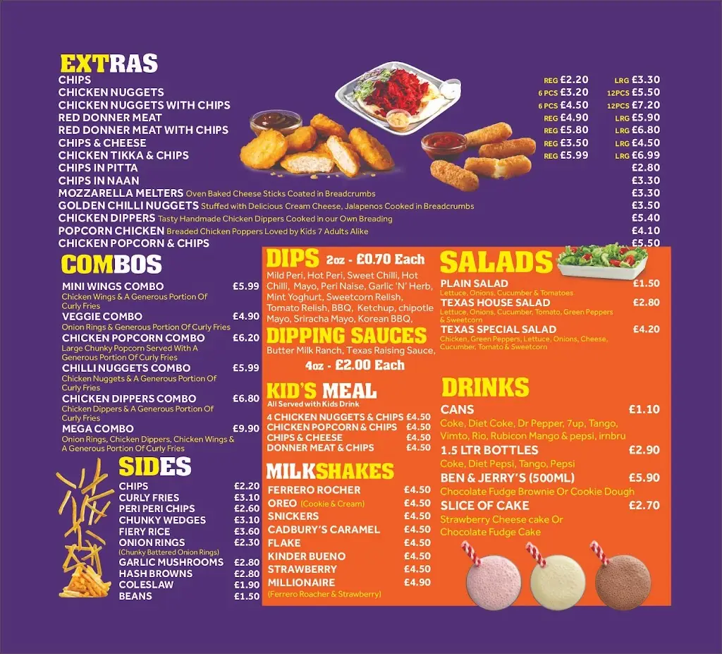 Menu_Texas fried chicken Kidsgrove_Kidsgrove_image_2