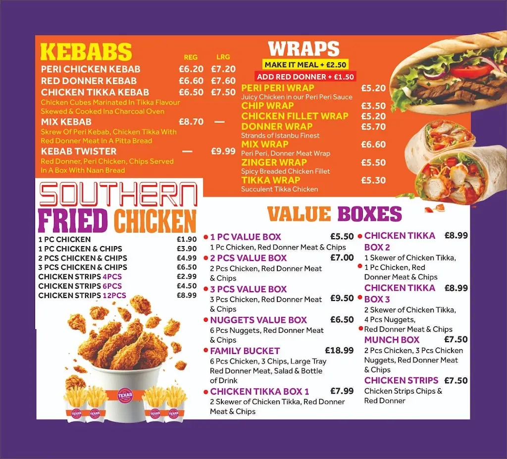 Menu_Texas fried chicken Kidsgrove_Kidsgrove_image_3