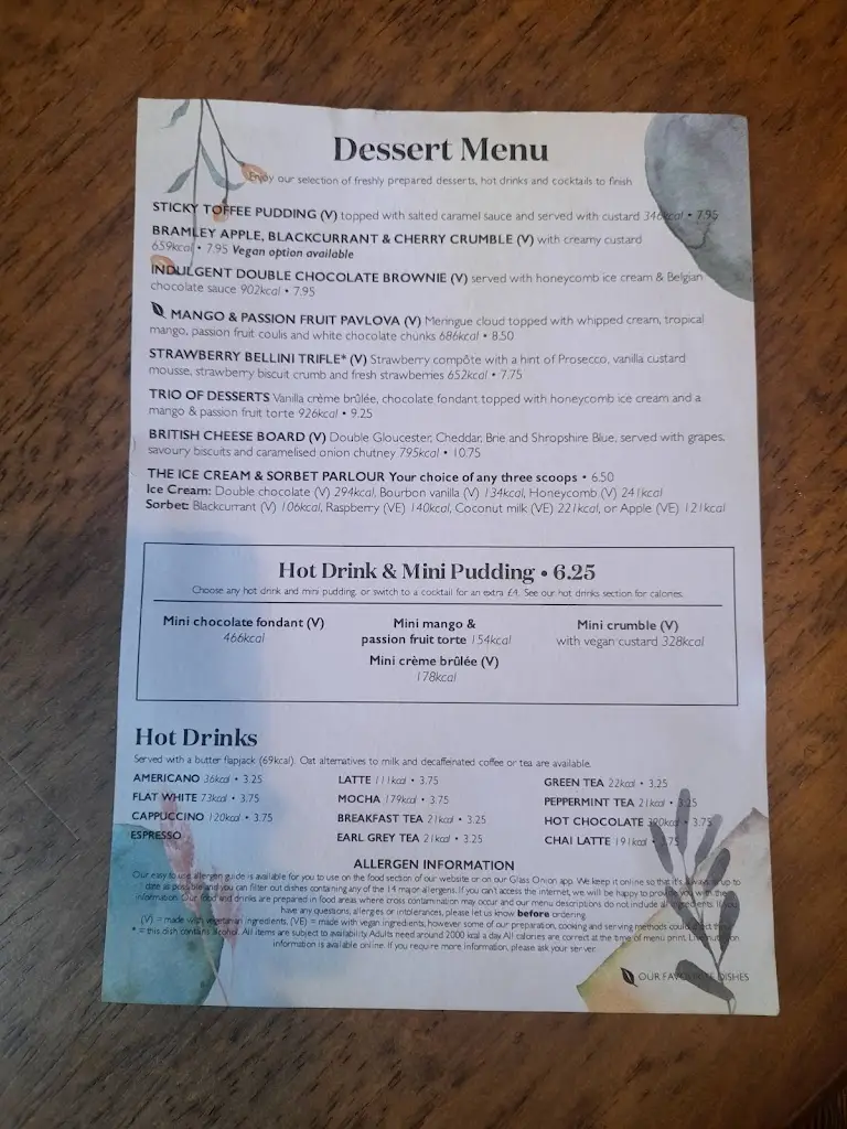 Menu_The Turnpike_Kidlington_image_1