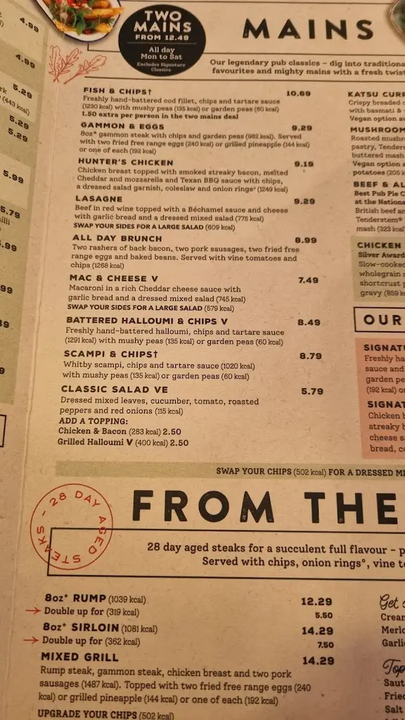 Menu_Black Horse_Kidlington_image_4