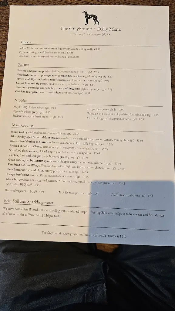 Menu_The Greyhound_Kingston Bagpuize_image_2