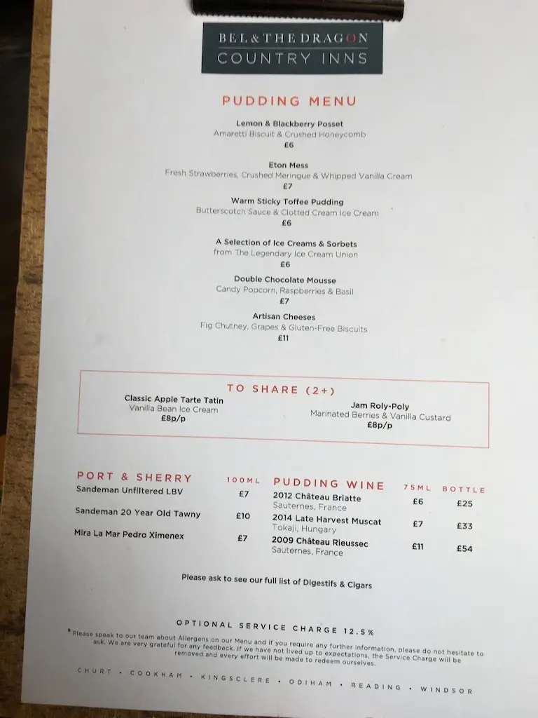 Menu_Bel & The Dragon - Kingsclere_Kingsclere_image_1