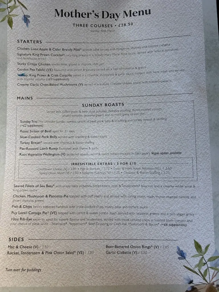 Menu_The Star Inn_Kingsclere_image_1