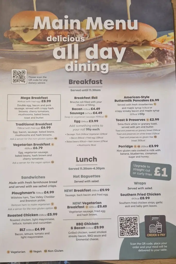 Menu_Patio restaurant_Kingskerswell_immagine_1