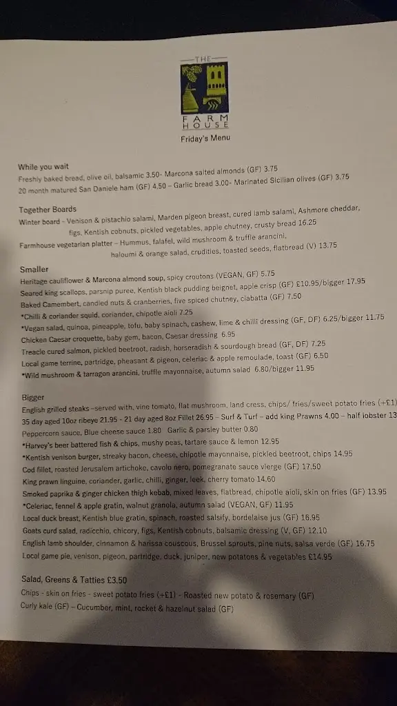 Menu_The Farm House_Kings Hill_image_3