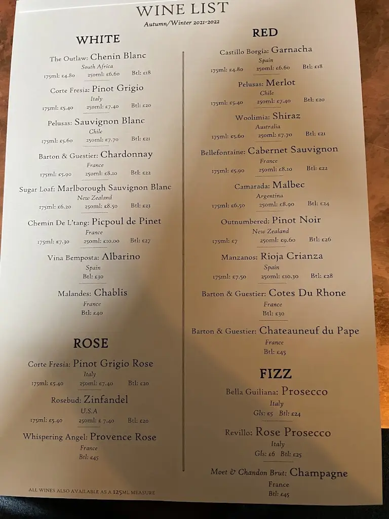 Menu_Five Pointed Star_Kings Hill_image_4