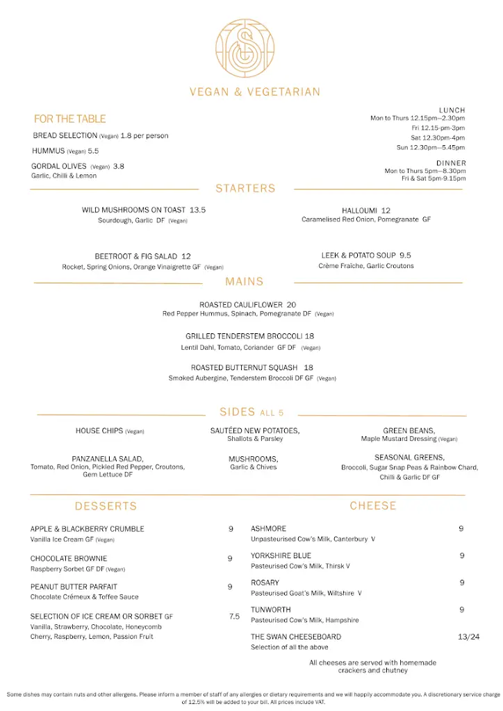 Menu_The Swan_Kings Hill_image_3